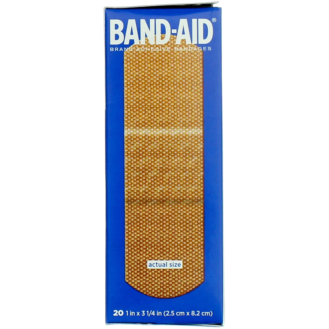 Band-Aid Brand Tough Strips Adhesive Bandage, All One Size, 20 ct (Pack of 4)