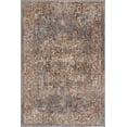 thumbnail image 4 of BoutiqueRugs Lumpkin Traditional Runner Rug - Teal, Pale Blue, Charcoal - 2'7" x 7'3" Runner, 4 of 17