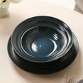 thumbnail image 4 of Earth & Clay Celeste 24-Piece Dinnerware Set Stoneware, Blue, 4 of 8
