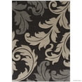 thumbnail image 2 of Allstar Brown Modern Geometric flowers design Area Rug (5' 2" x 7' 2"), 2 of 6
