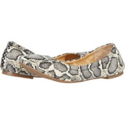 Lucky Brand Women's Emmie Slip-on Ballet Rounded Toe Flats NATURAL (8.5, NATURAL)