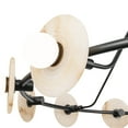 thumbnail image 5 of Kuzco Lighting Ch346046 Dahlia 47" Wide Led Ring Chandelier - Vintage Brass / Alabaster, 5 of 5