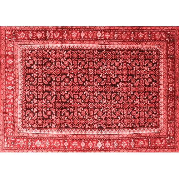 Ahgly Company Indoor Rectangle Persian Red Traditional Area Rugs, 2' x 3'