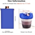thumbnail image 5 of 3 Pack XXL Drawstring Laundry Bag, 28x40 Inch Machine Washable Hamper Liner for Travel Camping, 2 Black 1 Blue, 5 of 8