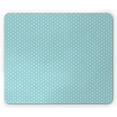 thumbnail image 1 of Pale Blue Mouse Pad, Classic Polka Dots Vintage Design Cottage Country Artwork Print, Rectangle Non-Slip Rubber Mousepad, Pale Blue White, by Ambesonne, 1 of 2