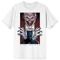 thumbnail image 4 of Mens DC Comic Book Batman & Joker Characters White Graphic Tee Shirt - 6XL, 4 of 6