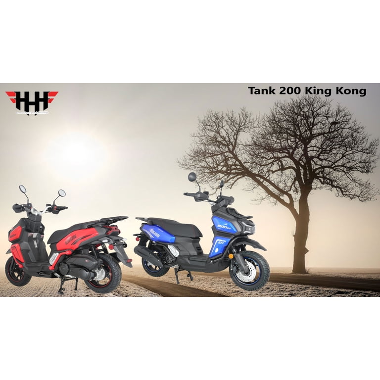 HHH Tank 200 King Kong Scooter New Limited Edition–EFI Fuel