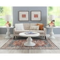thumbnail image 5 of Powell Adeline Round Accent Table White, 5 of 6