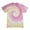 Desert Rose, variant on Colortone Tie Dye T-Shirts Rainbow Junior Sizes, Unisex 100% Cotton