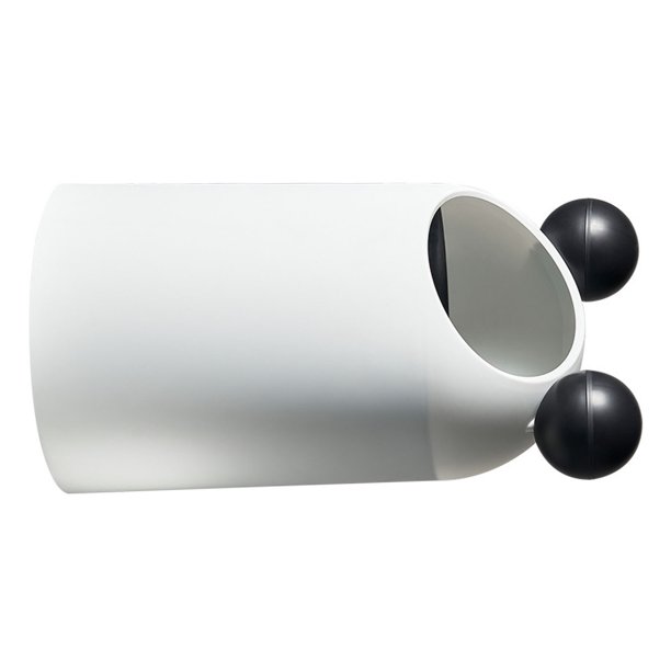 Cesta De Basura, Contenedor De Basura Con Diseño De Doble Cubo Creativo Inclinado, Plástico De Gran Capacidad Para Baño