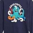 thumbnail image 3 of Instant Message - Socktopus - Toddler & Youth Long Sleeve Graphic T-Shirt, 3 of 6