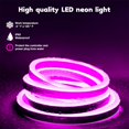 thumbnail image 3 of Cozylady Tira LED Ne&oacute;N Bluetooth 15M/49.2FT, Luces LED RGB Ne&oacute;N Impermeable,Suave y DIY Deformable Luz LED con Control Remoto de 44 Teclas+Controlador Inteligente APP para Decora, 3 of 9