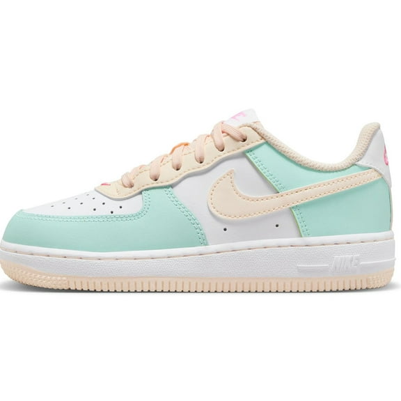Little Kid's Nike Air Force 1 Low Jade Ice/Guava Ice-White (FJ3484 300) - 12