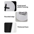 thumbnail image 7 of Rodiuiu Mini Shin Guards Soccer Extra Small Calf Protective Equipment Miniature Football Shin Pads for Athletes Men Women, 7 of 7