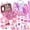 Pink, variant on GORISPI Kids Makeup Kit for Girl - 2-in-1 children's washable makeup toy and nail art set, with makeup storage box, a true girls' makeup set, an ideal toy unicorn makeup bag for girls aged 3-12