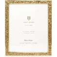 thumbnail image 2 of Isaac Jacobs 8x10 Gold Metal Glitter Vertical & Horizontal Picture Frame, Wall-Mountable, Made for Tabletop, Counterspace, Shelf and Desk, 2 of 5