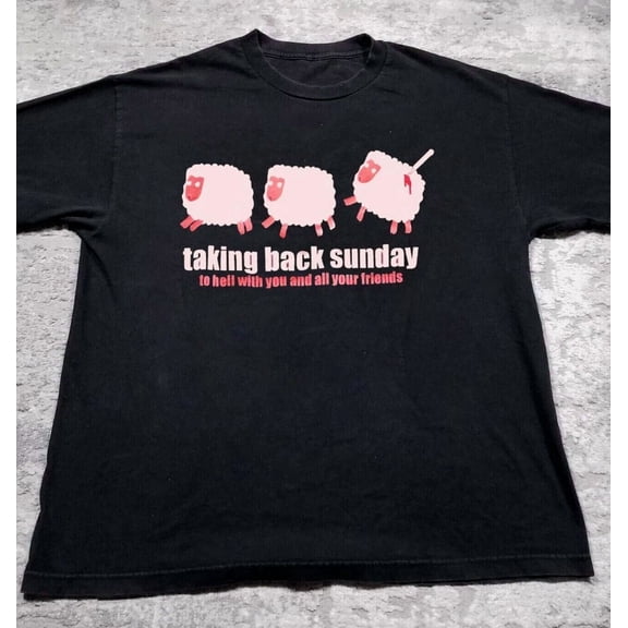 New Taking Back Sunday Sheep Gift For Fans Unisex S-5XL Shirt BI04_114