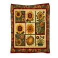 thumbnail image 5 of Cozy 60"x80" Throw Blanket - Ultra-Soft & Lightweight Throw for Sofa, Bed or Travel, Perfect for Chilly Nights, Movie Time & Relaxation, Wrinkle-Resistant, Sunflower, 5 of 5