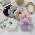 thumbnail image 2 of Racing Butterfly Women Girls Sweet Bright Print Elastic Hair Rubber Bands Ponytail Holder, 2 of 8