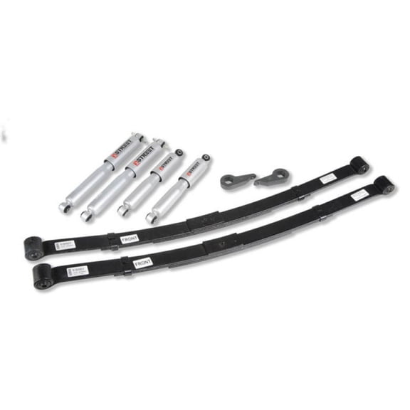 Belltech LOWERING KIT WITH SP SHOCKS Fits select: 1995-1997 CHEVROLET S TRUCK S10, 1995-1997 CHEVROLET BLAZER
