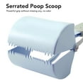 thumbnail image 4 of Pooper Scooper for Dogs, Non Breakable Pet Poop Picker Upper Long Handle Large Opening Foldable Poop Scoop for Easy Grass Gravel Pick Up, 4 of 7