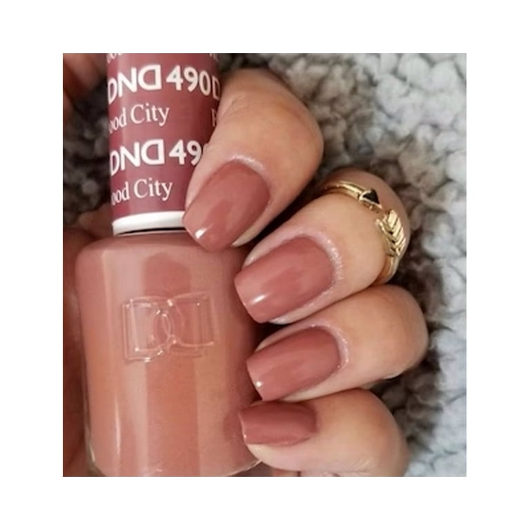 DND 490 Redwood City Gel & Matching Polish Set - Gel & Lacquer Duo