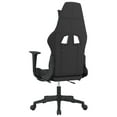 thumbnail image 5 of vidaXL Gaming Chair Black and Blue Fabric (100% polyester), Metal, Plywood, 5 of 6