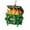 YA-Green, variant on XFHLMJFF Dumpster Fire Christmas Ornament Funny 2D Acrylic Dumpster Fire Christmas Decorations for Holiday Christmas Trees Hanging Party Decorations 1Pc