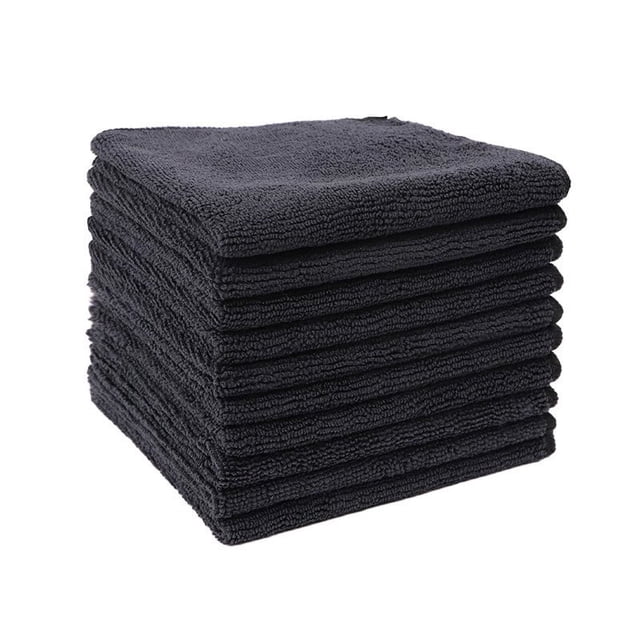 Hogar y jardín, paños de limpieza, venta al por mayor, fibra ultrafina, tela rápida, toallas de limpieza de fibra ultrafina de doble cara, paños suaves para fregar y fregar, cinco toallas