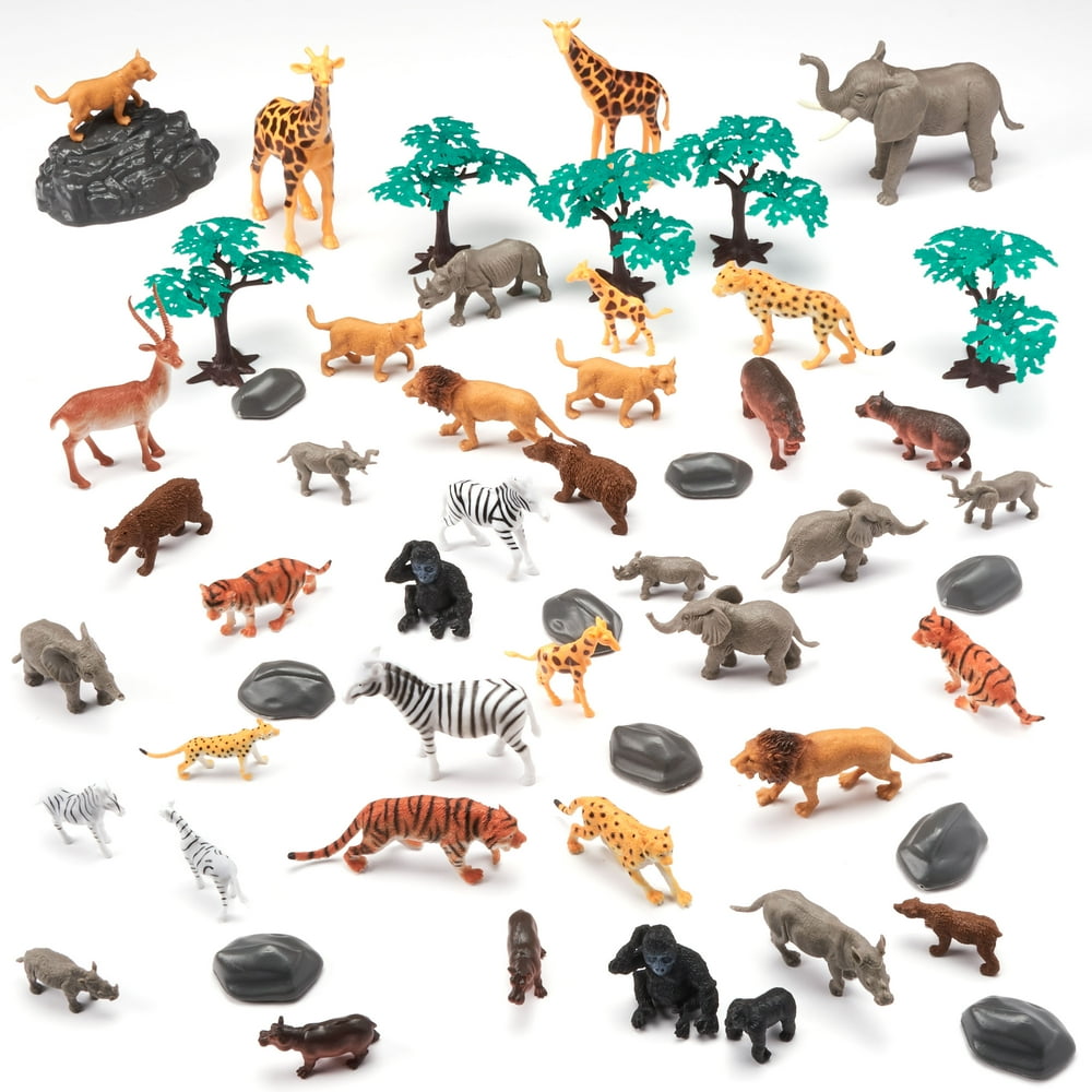 Adventure Force 50Piece Animal Jumbo Bucket, Assorted Collections