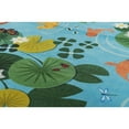 thumbnail image 3 of Momeni Playground Pond Blue Kid Rug 6' X 8'2", 3 of 9