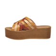 thumbnail image 3 of Sandalias Con Plataforma Para Mujer Piel Tan Casuales rojo 23 Gosh 052D3J, 3 of 6
