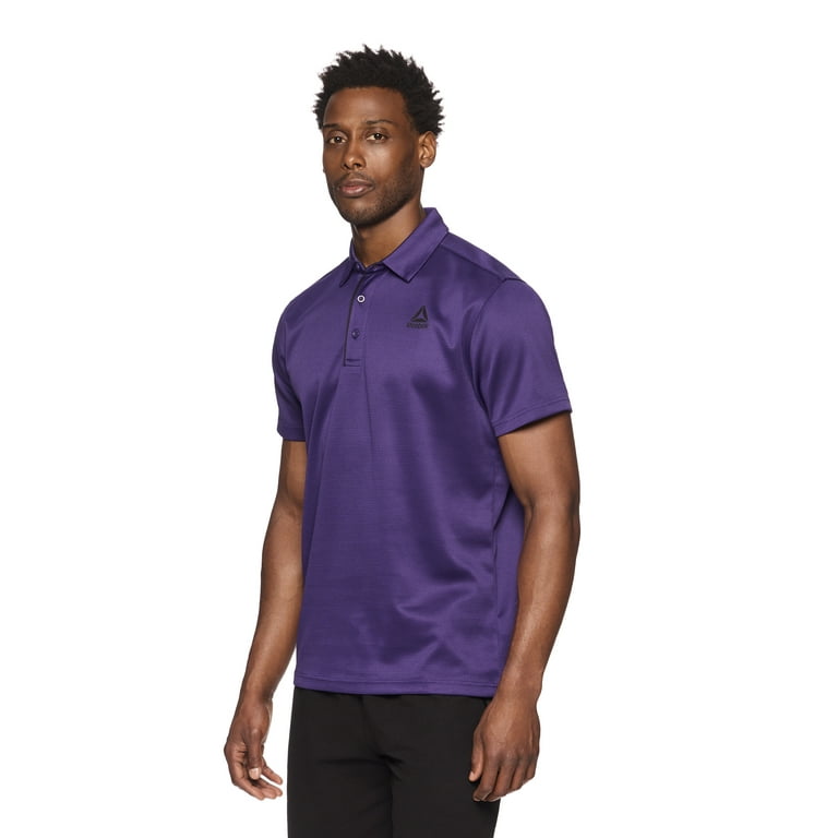 Reebok Men s Performance Polo Shirt Sizes S 3XL Walmart