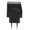 Black EU Plug, variant on UsilkU Car Cigarette Lighter Socket Converter AC to DC Power Converter, 110V-240V to 12V 1.5A 18W Universal Car Charger Adapter Power Supply for Home Use (9.0x6.0 inches / 22.8x15.2 cm)