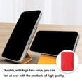 thumbnail image 2 of AMERTEER Attachable Phone Card Holder Table Cellphone Stand Smartphone Case Portable Travel Back Cover Storage Organizer Bracket Brown, 2 of 10