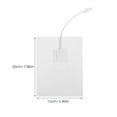 thumbnail image 2 of Minkissy Heated Anti Fog Mirror Pad for Bathroom Shower Clear Rectangular Safe Voltage Film, 2 of 8