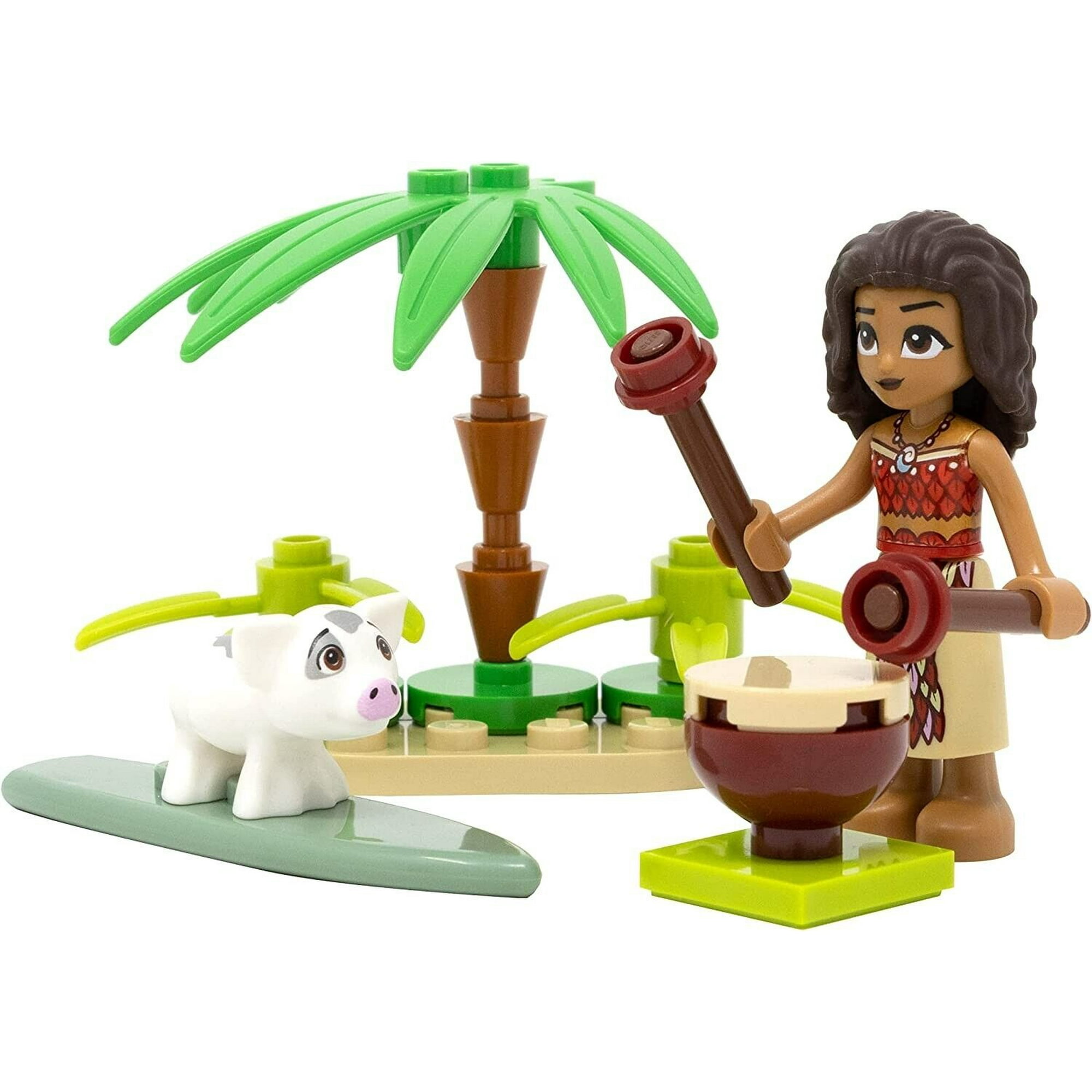 LEGO Disney Princess Moana Pack Combo Moana Figurine Pua le Cochon Tambour de Jungle Walmart