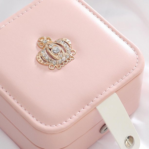 Joyero Pequeño TANGJMXG para Niñas de Viaje con Iniciales