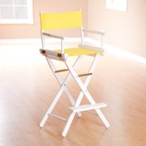 "30" Director's Chair Natural Frame-Yellow Canvas"