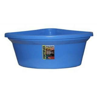 Rubber Pan (Black) - Double-Tuf - Heavy Duty Rubber Utility Bucket for  Feeding, Watering, & Storage (2 Quart) (Item No. RT00252)