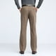 thumbnail image 4 of Pantalones largos de pana lisa con botones y cremallera para hombre, cintura alta, bolsillos, pantalones largos de poliéster., 4 of 5