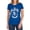 Royal, variant on Ravenclaw Crest Women's T Shirt (Large) Navy