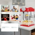 thumbnail image 5 of iCapeson 6oz Tabletop Popcorn Machine with Stainless Steel Kettle, Countertop Popcorn Popper with 2-Switch Control, Whisper Quiet Motor & Measuring Tools, Ideal for Home Theater, Movie Nights, Red, 5 of 6