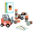 thumbnail image 3 of Juego de transporte de montacargas de ingeniero, juego de habilidades de combinación y apilamiento para 2 jugadores, juego de transporte de entrenamiento de montacargas loco, camión de ingen, 3 of 5