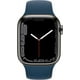 thumbnail image 5 of Apple Watch Series 7 (GPS+celular, 41 Mm) - Caja de Acero Inoxidable - Correa Deportiva de Grafito (Reacondicionado), 5 of 5