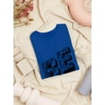 thumbnail image 3 of Be Kind Craquelure Shaped T-Shirt Women -Image by Shutterstock, Female XX-Large, 3 of 4