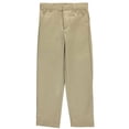 thumbnail image 2 of Galaxy Boys' Flat Front Slim Fit School Uniform Pants - khaki, 6 (Little Boys), 2 of 2