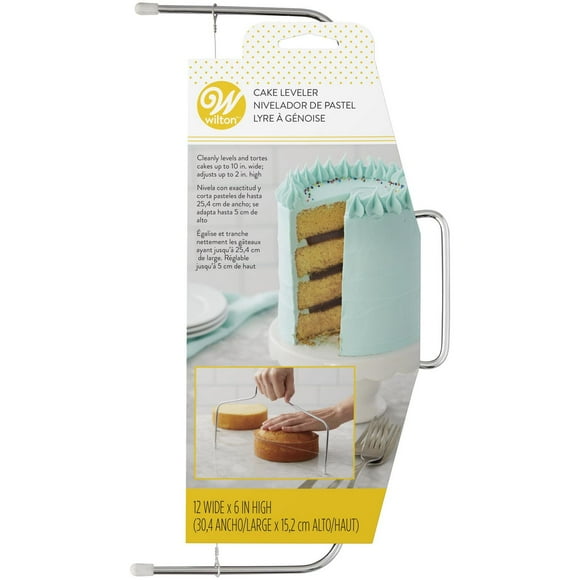 Lyre à génoise pour gâteaux de 10 po (25,4 cm) Wilton Hauteur réglable: 2 po (5 cm)