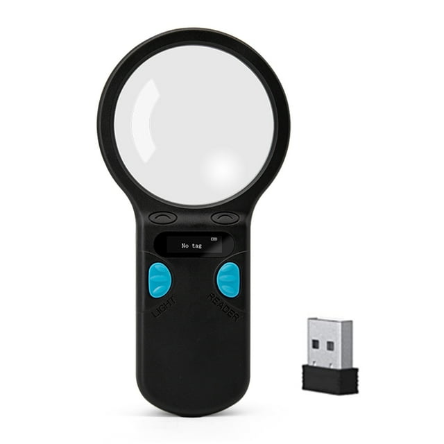 W90C Bluetooth Animal Chip Scanner - 2.4G Wireless & USB Reader for 128 Tag Info, Fast Recognition, High-Visibility OLED Screen, Rechargeable Lithium Battery, Ideal for Pet Management & More