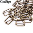 thumbnail image 1 of Pasador de rodillo formado por alambre, 10 deslizadores de Metal de piezas, hebillas de ajuste deslizante, accesorios de correa de bolsa de 15mm, 20mm, 25mm, 32mm, 38mm y 50mm, 1 of 4